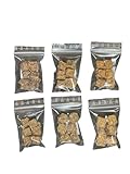 Premium Hundeleckerli Geschenkbox, 6 Sorten Fleisch & Fisch Würfel, Luftgetrocknet, Festliche Grüne Box mit Goldschleife, 36 Stück Naturbelassen, Hunde