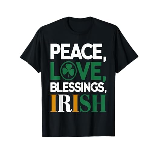Faith Irish Blessings Christian St. Patrick's Day デザイン Tシャツ