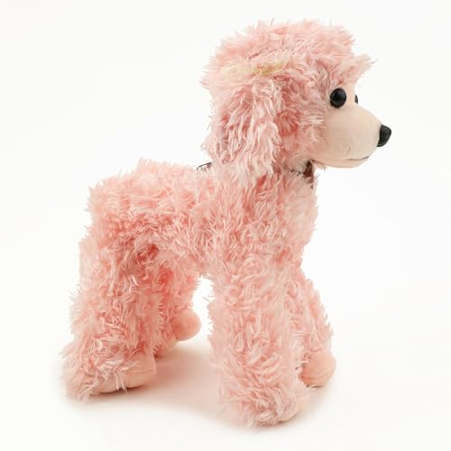 Image of Pink Dog Soft Toy for Kids Stuffed Soft Toy with Cute Hug-Friendly Plush for Babies, Toddlers & Children Safe, Lightweight & Easy to Clean (36CM)