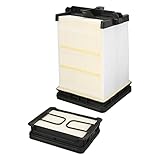 Starke Filtration: Dieser Luftfilter hat eine starke Filtrationseffizienz, die Staub herausfiltert und Verschleiß und Kratzer verhindert.