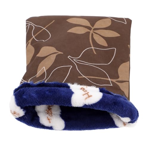 FRCOLOR 2 Stück Igel-Kuschelsack Für Hamster Warmes Nest Haustiertasche Guinea-Hängematte Für Käfigbett Hamster-Warmtasche Meerschweinchen-Schlafsack Haustiersack, Zufällige Farbe