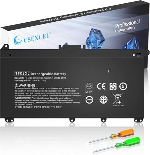 TF03XL 920046-421 920070-855 Battery Replacement for HP Pavilion 15-CD 15-CC Series 15-cc055od 15-cc060wm 15-cc154cl 15-cd040wm 17-ar050wm HSTNN-IB7Y HSTNN-LB7J