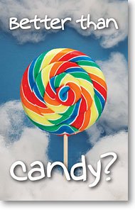 Moments With The Book Better Than Candy? (Gospel Tract - Packet of 100 - KJV)