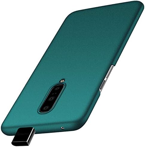 Kqimi Case for OnePlus 7 Pro,[Ultra Thin] Minimalist Hard PC Cover for 1+7 Pro 2019 (Gravel Green)