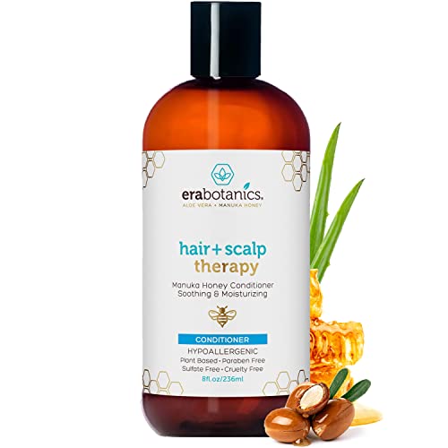 Era Organics Manuka Honey Dry Scalp Conditioner - Sulfate Free, Soothing and Moisturizing for Hair - Argan Oil for Women or Men Era Organics Manuka Honey Dry Scalp Conditioner - Sulfate Free, Soothing and Moisturizing for Hair - Argan Oil for Women or Men