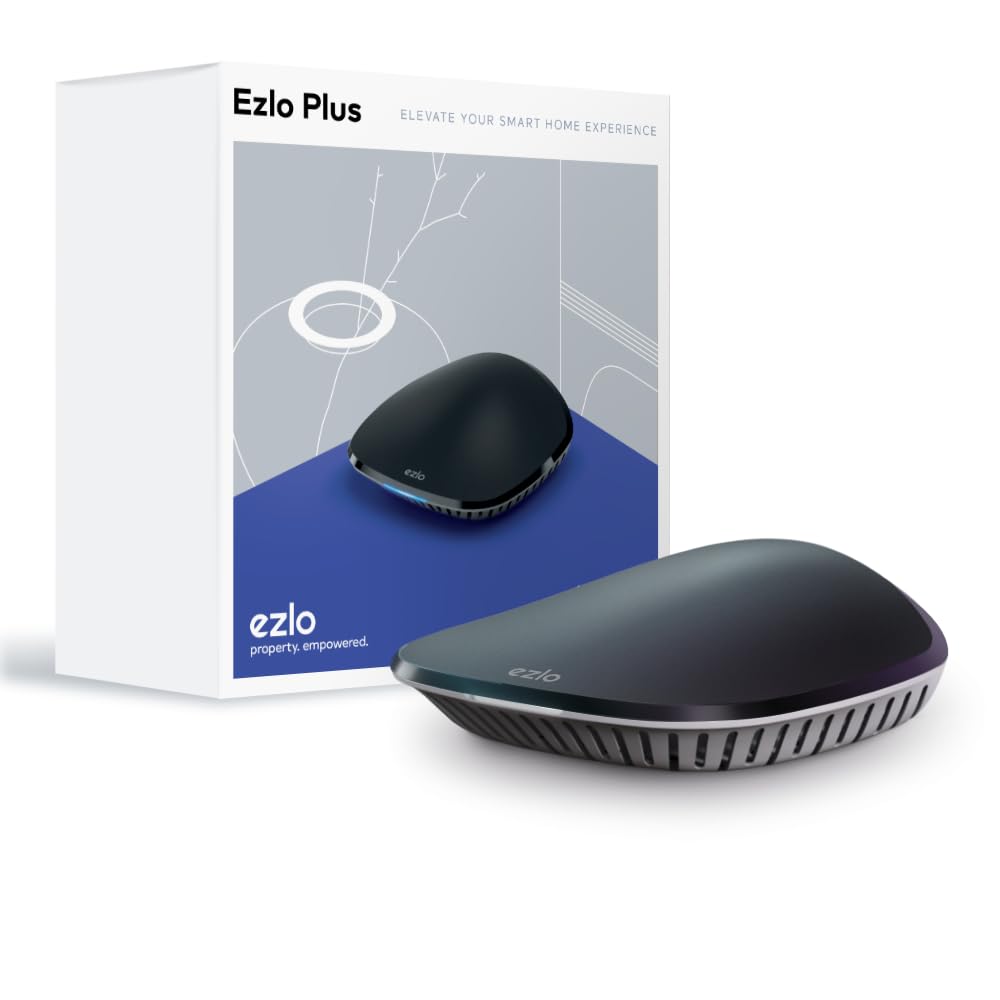 EzloPlus Smart Home Hub with Zigbee & Z-Wave | Works with Wi-Fi
