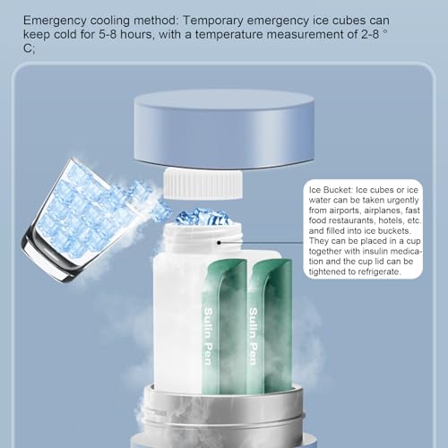 Sac isotherme de voyage pour médicaments et stylos compact - 6