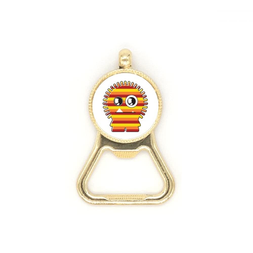 Porte-clés en acier inoxydable décapsuleur alien ouvre-bouteille