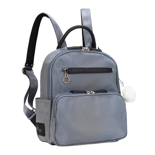 [カナナ プロジェクト] リュックサック エブリーリュック B5収納可 ペットボトル収納可 レディース ブルーグレー H30xW26xD11cm