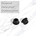 GINTOOYUN 50pcs DC Port Anti Dust Cap Cover Plugs DC Power Supply Dustproof Plug Soft Silicone Protector for Ethernet Switch, Router,etc.