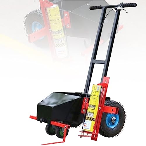 Máquina de Marcado de líneas de Transferencia de Ruedas, aplicador de Marcado de carriles con Ajuste de Ancho, para escuelas, Superficies Deportivas