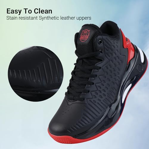 Image of Beita High Upper Basketball Shoes for Men Sneakers Breathable Sports Shoes Anti Slip