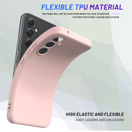 Image of for Samsung Galaxy A54 Case Pink, Scratch Resistant with Soft Touch, Slim Thin Phone Cover for Samsung Galaxy A54