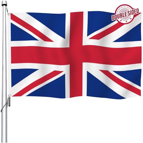 Drapeau du Royaume-Uni extérieur grand format pour maison