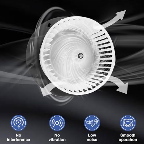 Image of PartsFlow 700220 Rear Blower Motor W /fan Cage For 1997-2013 Ford E-150 /E-250 /E-350 Super Duty /E-350 Econoline /E-150 Club Wagon /E-350 Club Wagon /E-150 Econoline Club Wagon /Econoline Super Duty