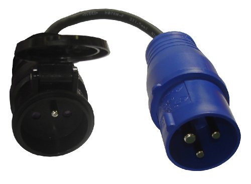Preisvergleich Produktbild Adapterkabel Wohnwagen 16A 2P T - Stecker CEE17 RNF