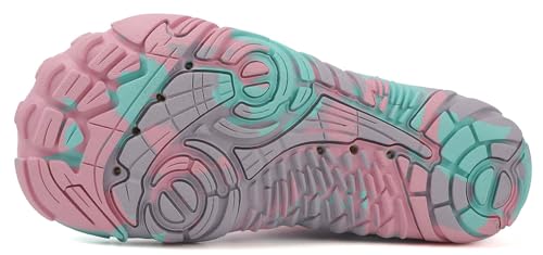 Image of Kids Water Shoes Boys Girls Quick Dry Aqua Socks Barefoot Beach Pool Swim Hiking Lightweight Non-Slip Outdoor