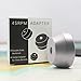 MayRecords 45 Record Adapter, 7 Inch Vinyl Record Adapter Insert for Vinyl Record Players and Technics Turntables Accessories, Solid Aluminum Dome 45 Adapter (Silver)