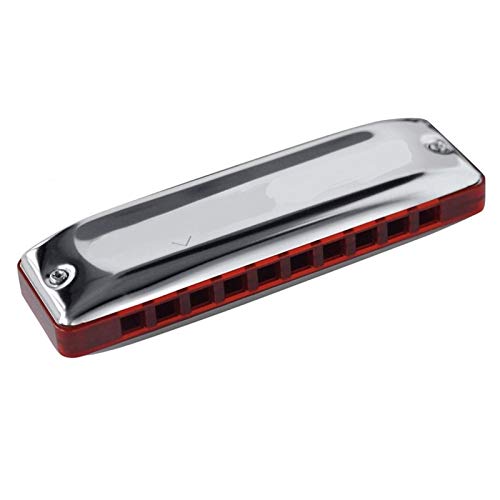 KIRANDIE Harmonica diatonique 10 Trous Solo Harp clés C Couverture en Acier Inoxydable ABS Peigne (Color : Key Low F) - Les Beatles, Paul McCartney, John Lennon, RIngo Starr, George Harrison KIRANDIE Harmonica diatonique 10 Trous Solo Harp clés C Couverture en Acier Inoxydable ABS Peigne (Color : Key Low F) – Image 6