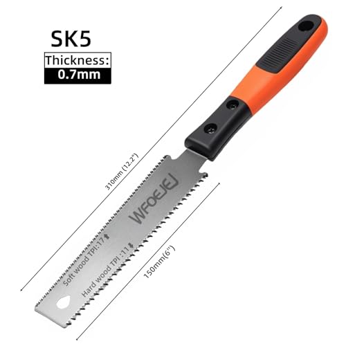 WFOEJEJ 6-Inch Japanese Hand Saw
