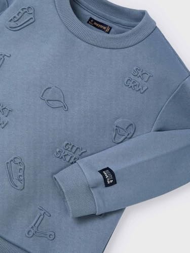 Mayoral Embossed Pullover for Boys Cloud2