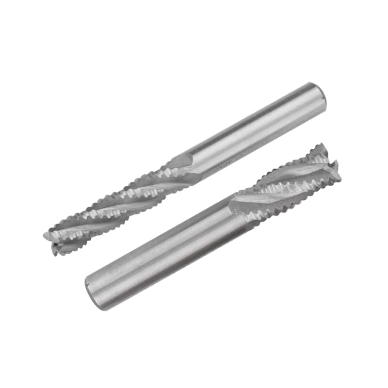 Fresa de desbaste, fresa HSS, 4 flautas, 5-20mm, CNC, máquina herramienta, enrutador, herramienta de fresado de Metal, cortador HSS(20xD20x75x141)