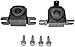 Dorman 928-526 Front Suspension Stabilizer Bar Bushing Kit Compatible with Select Chrysler Models