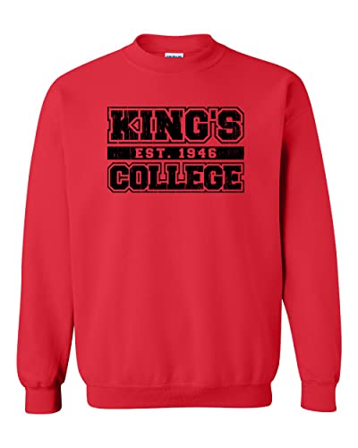 King's College Est 1946 Unisex Crewneck Sweatshirt - King's Monarchs Apparel