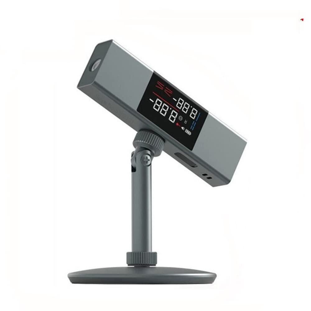 amiciSense Laser Angle Meter, Type-C Rechargeable Digital Protractor with 2 Axis Level, 2 HD Display and Retractable Aluminum Tripod Stand (B09NNMB96T) Amazon Price History, Amazon Price Tracker