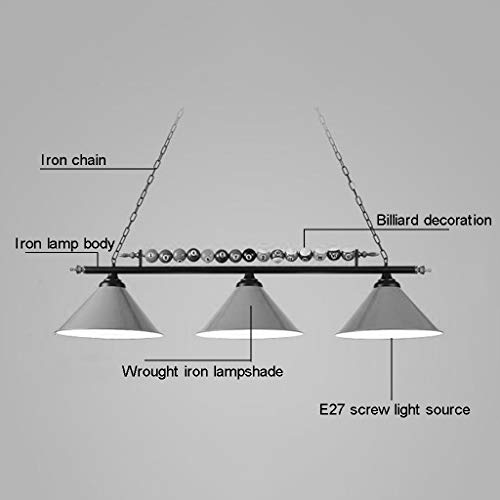 XU FENG Ferro da biliardo light LED paralume