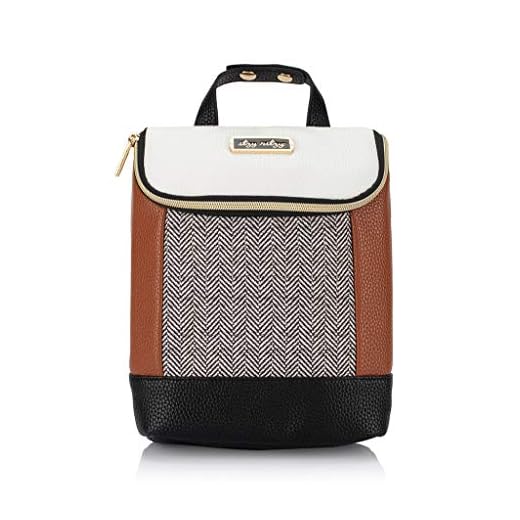 Itzy Ritzy Insulated Bottle Bag – Keeps Bottles Warm or Cool - Holds 3 Bottles & Features Interior Pocket For Ice Pack (Not Included), Coffee and Cream