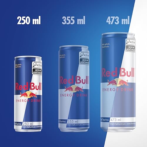 Pack de 4 Latas Red Bull Energético, Energy Drink, 250ml