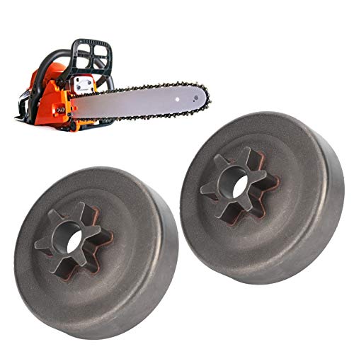 2 Set Kettensägen-Ritzel Kupplungstrommel Kit, 3/8\ 6 Zähne Ritzel für STIHL 017 018 021 023 025 MS170 MS180 MS210 MS230 MS250, 1123 640 2003