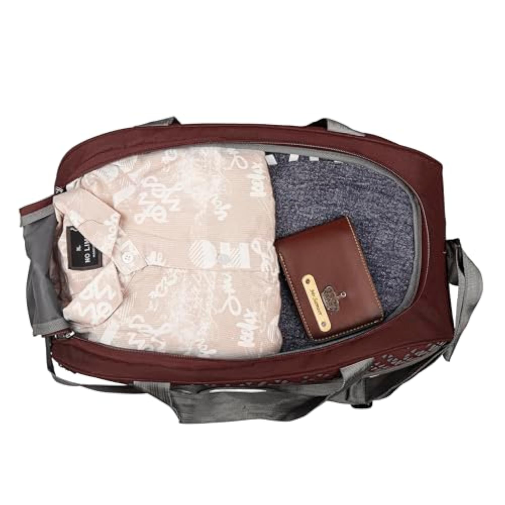 Waterproof Strolley Duffle Bag with Adjustable Strap