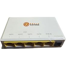 Anunnaki POE Repeater 1 Giri  4  k  POE Tekrarlay c  Kablo Geni letici 5 Port Poe Extender Ethernet Switch