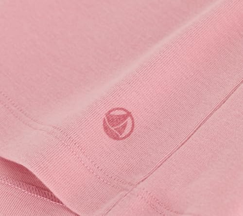 T-shirt a maniche corte in cotone tinta unita bambina - 3
