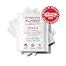 Dermelect Extracts 3-in-1 Soy Nail Polish Remover Wipes (10 Pack) – Award-Winning, Scentless, Acetone-Free, Non-Toxic Formula with Protein Peptides, Organic Soy & Jojoba Oil