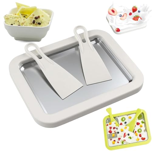 Myfroroll Ice Cream Maker Tray White