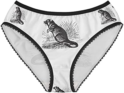 Long Nosed Potoroo Panties, Long Nosed Potoroo Underwear, Briefs, Cotton Briefs, Funny Underwear, Panties For Women