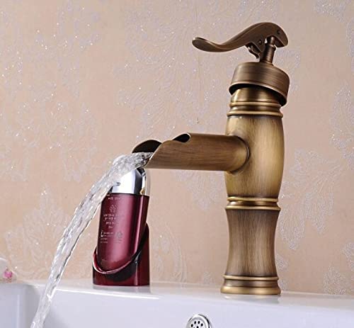 Robinet de bassin en laiton massif facile à installer pour remplacer un vieux mitigeur fuyard