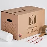 🏷️ Organisation simplifiée : Les 12 étiquettes “Fragile” facilitent l’identification rapide des cartons sensibles lors du chargement et du déchargement.
