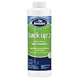 BioGuard Back Up 2-1 Quart, Pack of 4, Proven Effective Algae Preventative, Non-Staining, Keeps Water Clean and Clear