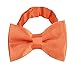 AMPIL Suspenders Bow Tie for Boys Toddler - Adjustable Elastic Y-Back Design with Strong Metal Clips Wedding Party (24 inch (1-6 Old), Fluorescent Orange)