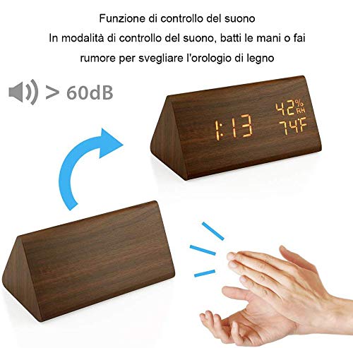 Sveglia Digitale, Sveglia da Tavolo Digitale