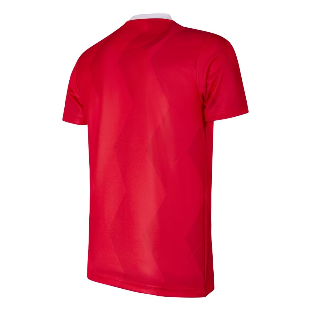 COPA - Retro Fußballtrikot Herren - FC Bayern München 1988/89 - Rot - 100% Polyester