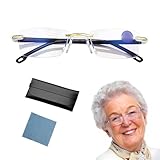 Auto Focus Glasses, Intelligent Zoom Anti-Blue Light Presbyopia Glass with Case and Glasses Cloth, Smart Zoom Reading Glass,