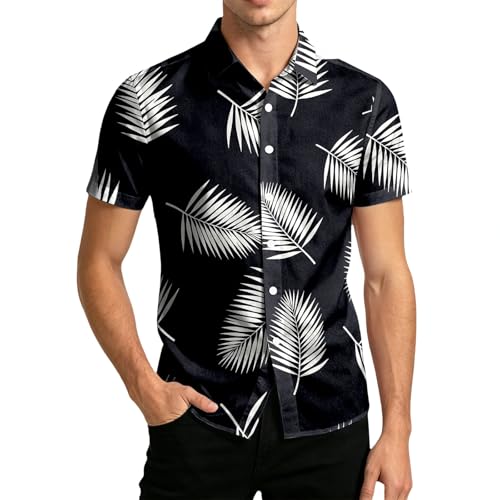 Chemise homme manches courtes idéale pour les vacances à la plage