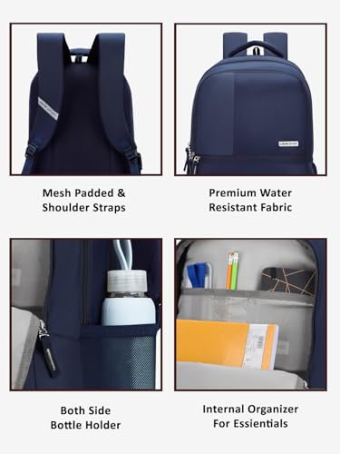 Image of Lavie Sport 31L Alpha | 19 Inch | Fits Upto 15 Inch Laptop Backpack | Laptop Compatiable | College Bag | For Men & Women