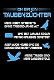  Ich bin ein Taubenzüchter: A5  Notizbuch  Notizheft  Schreibblock  Schreibheft  Journal  Tagebuch  Notebook  Liniert  120 Seiten  Geschenk  ...  Taubenzüchter  Taubenzucht  Tauben