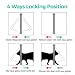 Katzenklappe Hundeklappe 23.5 * 25 * 5.5cm 4 Wege Magnet-Verschluss für Katzen und kleine Hunde - Hundetür Katzentür Haustierklappe (Weiß L)